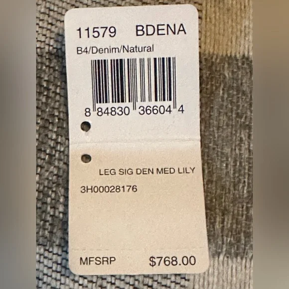 Authentic Coach Vintage Legacy Denim Sig. Medium Lily Handbag!! RARE - Picture 10 of 15